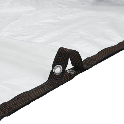 vidaXL Housse de protection plantes avec œillets 3x6 m polyéthylène