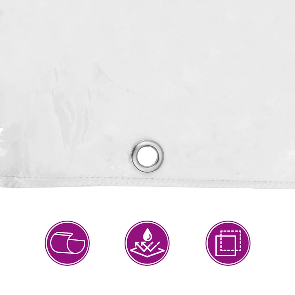vidaXL Couverture végétale avec œillets 1x6m PVC