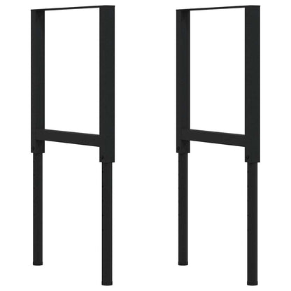 vidaXL Établi marron foncé 80x60x(71,5-98) cm bois de chêne massif