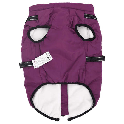vidaXL Manteau pour chiens avec harnais imperméable réfléchissant 4XL