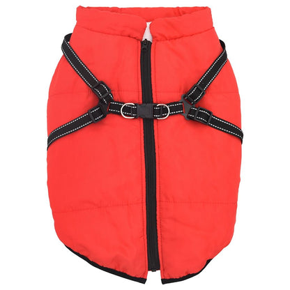 vidaXL Manteau pour chiens avec harnais imperméable réfléchissant 6XL