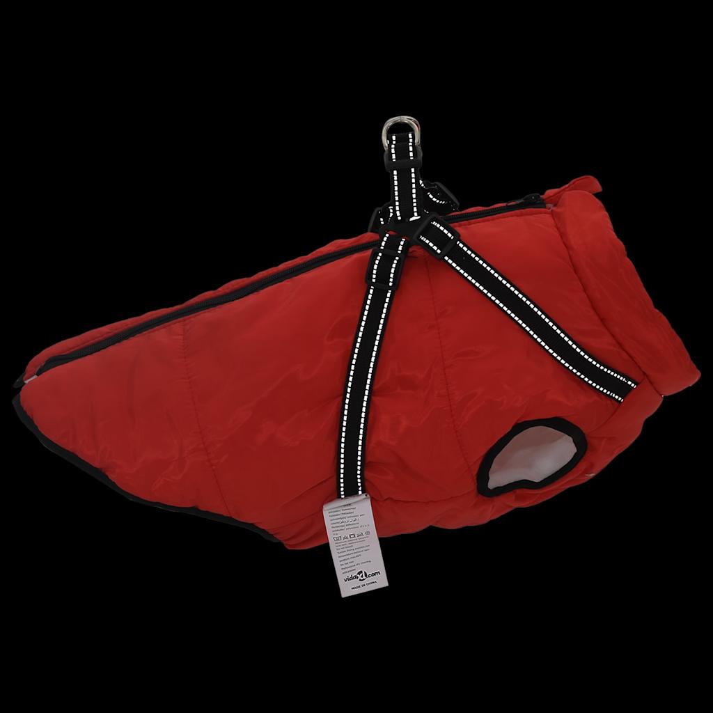 vidaXL Manteau pour chiens avec harnais imperméable réfléchissant 6XL