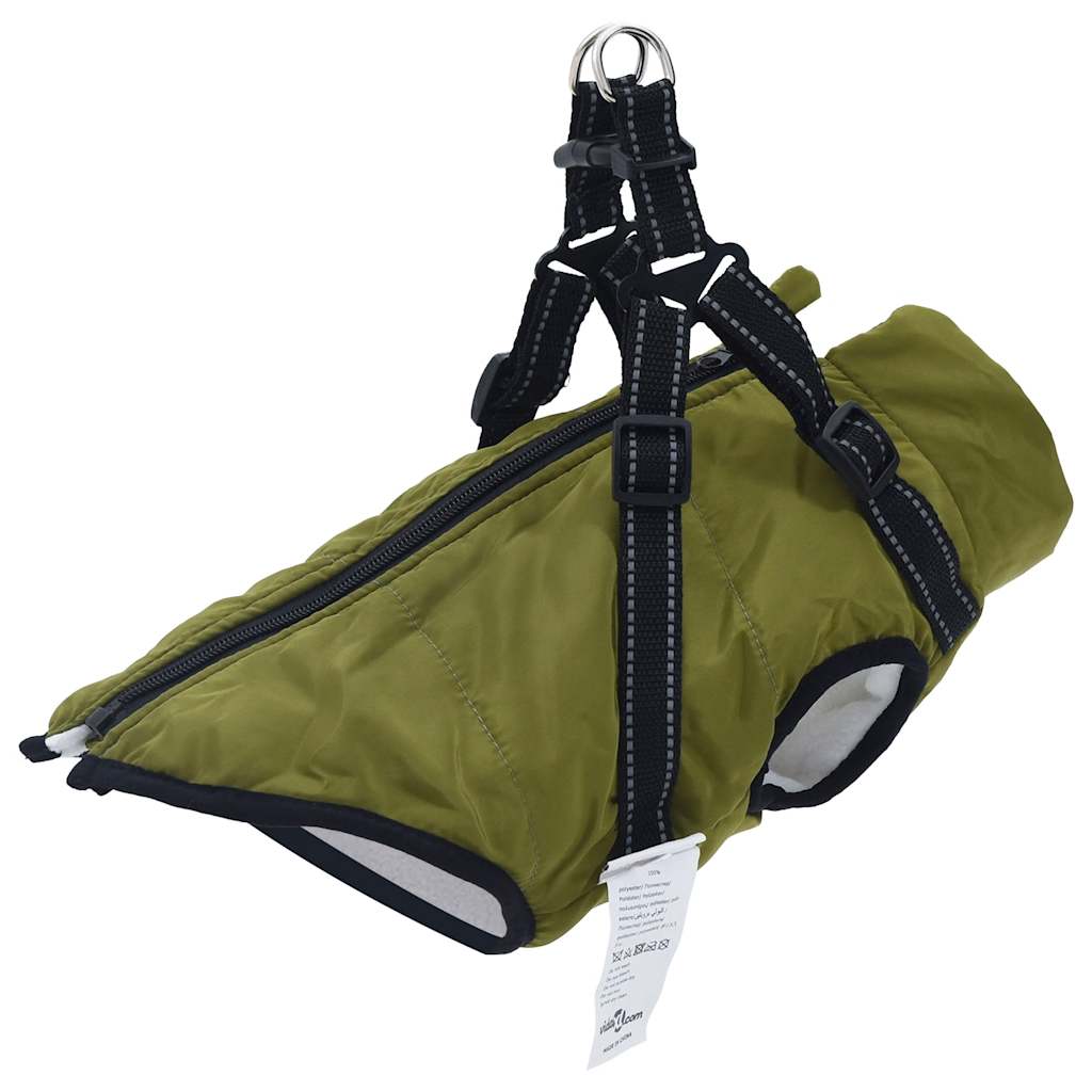 vidaXL Manteau pour chiens avec harnais imperméable réfléchissant XL