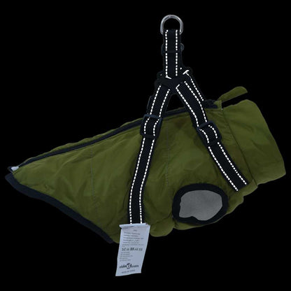 vidaXL Manteau pour chiens avec harnais imperméable réfléchissant XL
