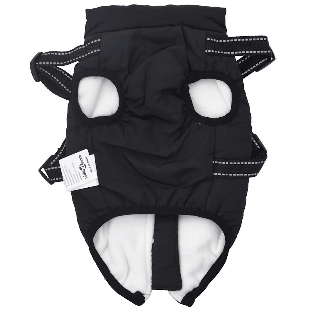vidaXL Manteau pour chiens avec harnais imperméable réfléchissant S