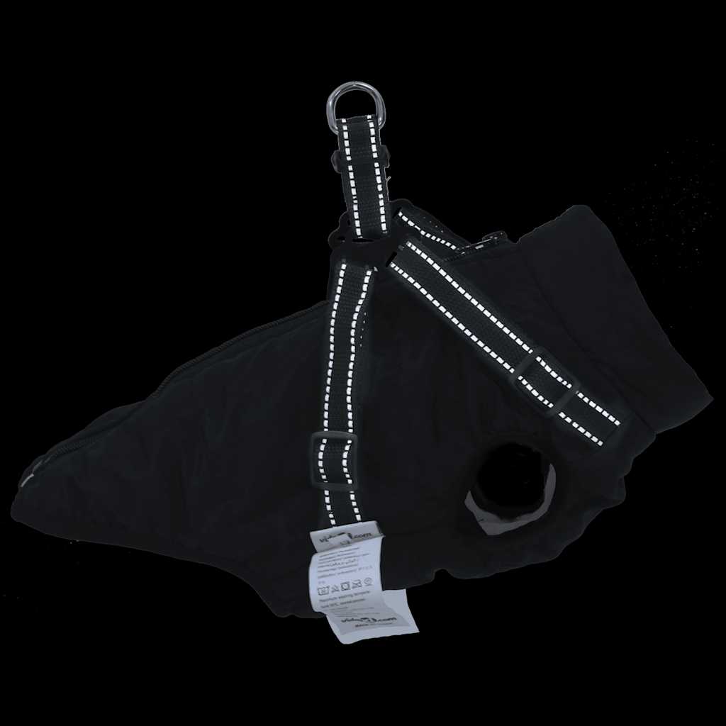 vidaXL Manteau pour chiens avec harnais imperméable réfléchissant S