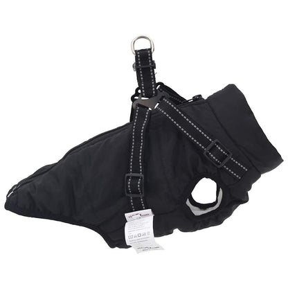 vidaXL Manteau pour chiens avec harnais imperméable réfléchissant M