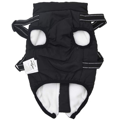 vidaXL Manteau pour chiens avec harnais imperméable réfléchissant M