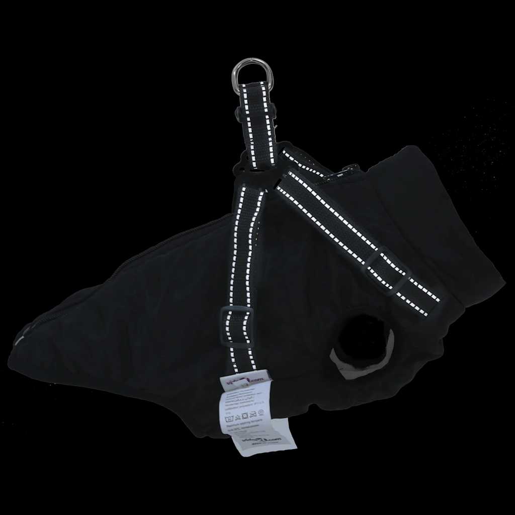 vidaXL Manteau pour chiens avec harnais imperméable réfléchissant M