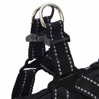 vidaXL Manteau pour chiens avec harnais imperméable réfléchissant M
