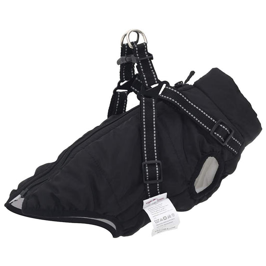 vidaXL Manteau pour chiens avec harnais imperméable réfléchissant XL