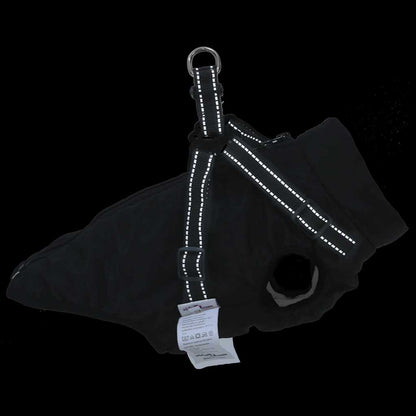 vidaXL Manteau pour chiens avec harnais imperméable réfléchissant XL