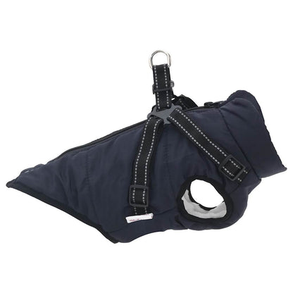 vidaXL Manteau pour chiens avec harnais imperméable réfléchissant S