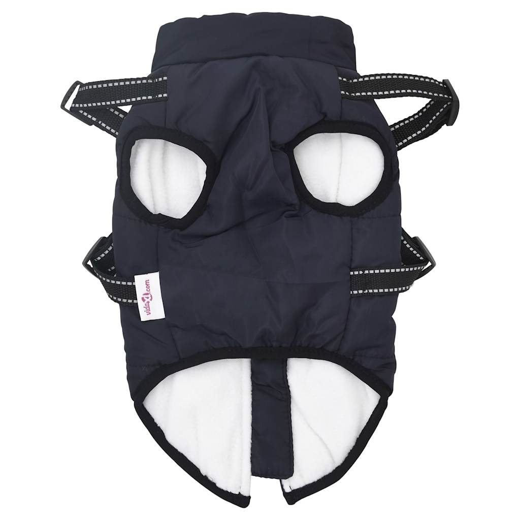 vidaXL Manteau pour chiens avec harnais imperméable réfléchissant S