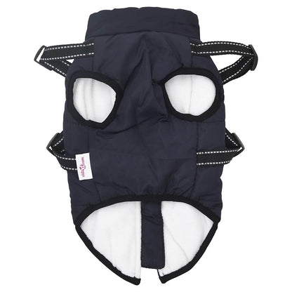 vidaXL Manteau pour chiens avec harnais imperméable réfléchissant S