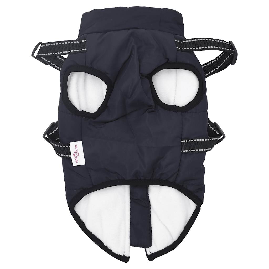 vidaXL Manteau pour chiens avec harnais imperméable réfléchissant L