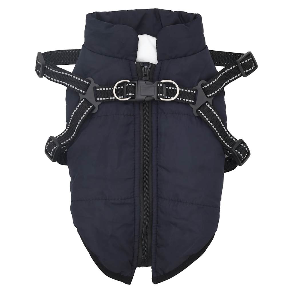 vidaXL Manteau pour chiens avec harnais imperméable réfléchissant XL