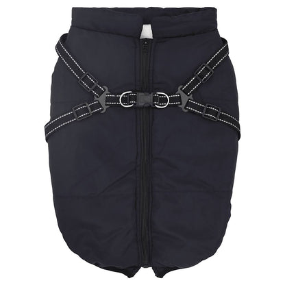 vidaXL Manteau pour chiens avec harnais imperméable réfléchissant 3XL