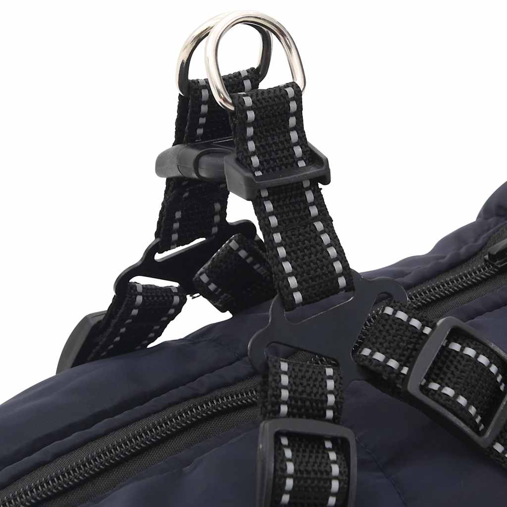 vidaXL Manteau pour chiens avec harnais imperméable réfléchissant 3XL