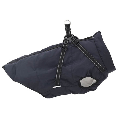 vidaXL Manteau pour chiens avec harnais imperméable réfléchissant 4XL
