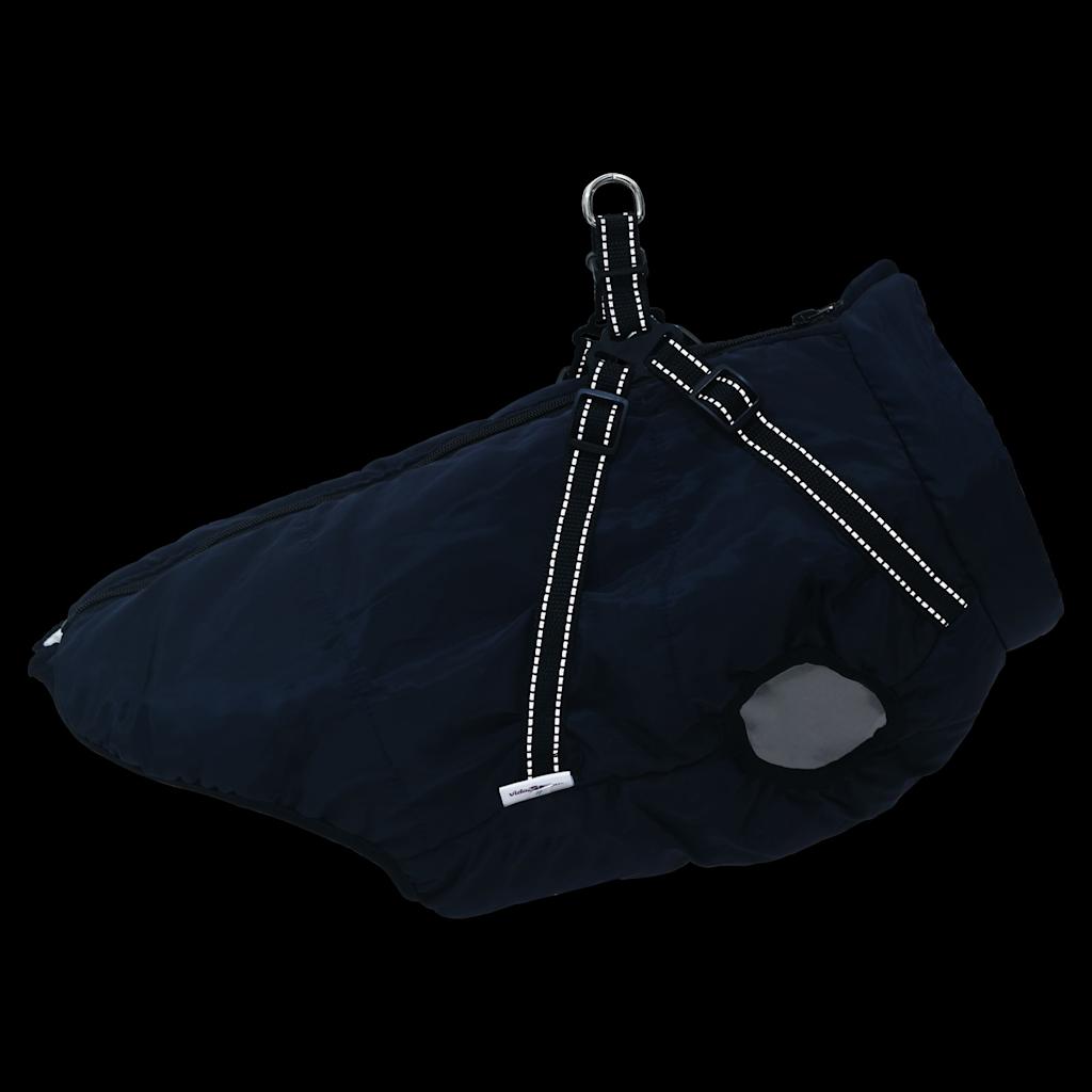 vidaXL Manteau pour chiens avec harnais imperméable réfléchissant 4XL