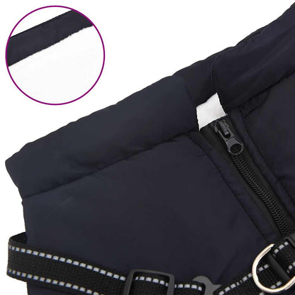 vidaXL Manteau pour chiens avec harnais imperméable réfléchissant 4XL