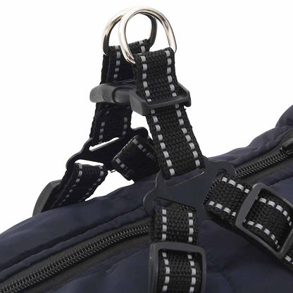 vidaXL Manteau pour chiens avec harnais imperméable réfléchissant 4XL