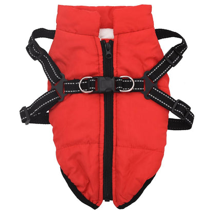 vidaXL Manteau pour chiens avec harnais imperméable réfléchissant L