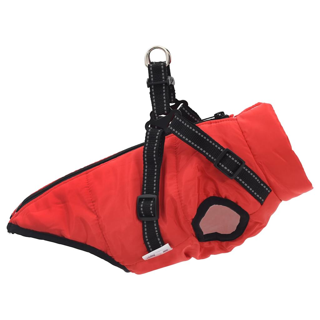 vidaXL Manteau pour chiens avec harnais imperméable réfléchissant L