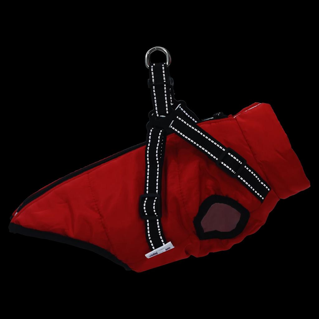 vidaXL Manteau pour chiens avec harnais imperméable réfléchissant L