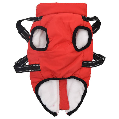 vidaXL Manteau pour chiens avec harnais imperméable réfléchissant 2XL