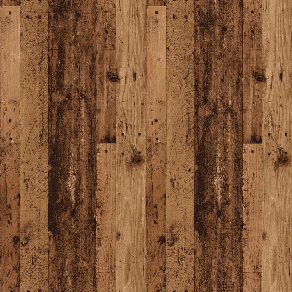 vidaXL Bureau vieux bois 100x50x76 cm bois d'ingénierie