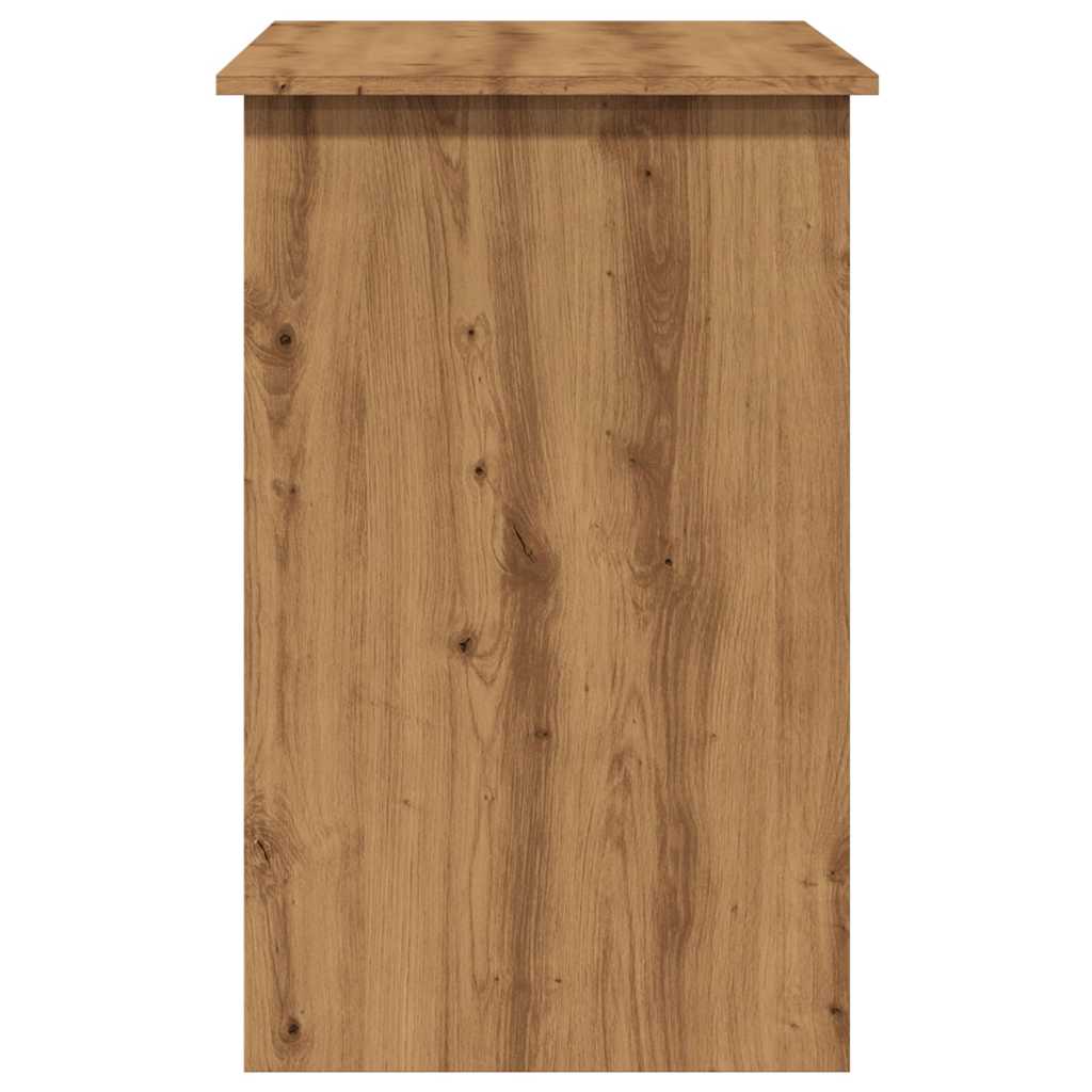 vidaXL Bureau chêne artisanal 100x50x76 cm bois d'ingénierie