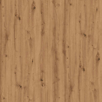 vidaXL Bureau chêne artisanal 100x50x76 cm bois d'ingénierie