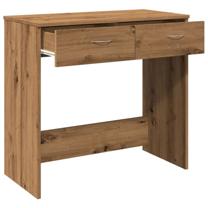 vidaXL Bureau chêne artisanal 80x40x75 cm bois d'ingénierie