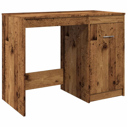 vidaXL Bureau vieux bois 100x50x76 cm bois d'ingénierie