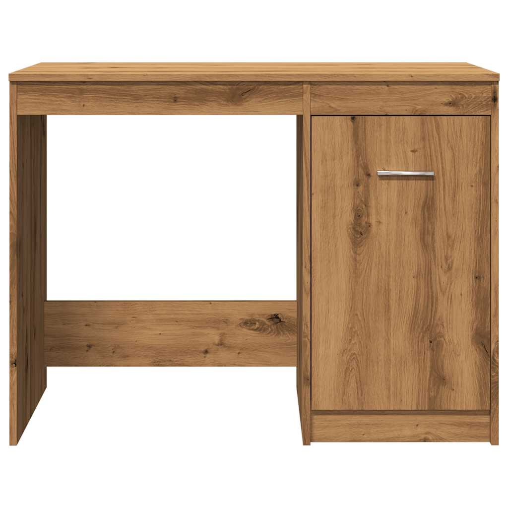 vidaXL Bureau chêne artisanal 100x50x76 cm bois d'ingénierie