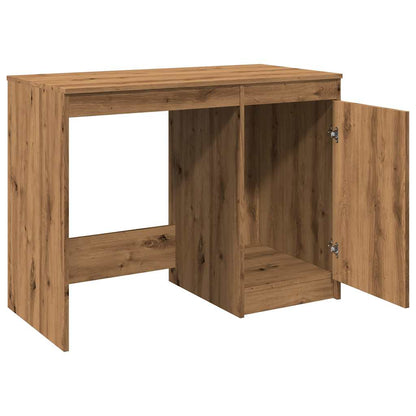 vidaXL Bureau chêne artisanal 100x50x76 cm bois d'ingénierie