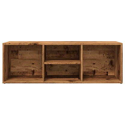 vidaXL Banc de rangement à chaussures vieux bois 105x35x35 cm