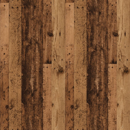 vidaXL Banc de rangement à chaussures vieux bois 105x35x35 cm