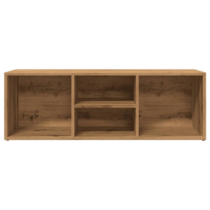 vidaXL Banc de rangement à chaussures chêne artisanal 105x35x35 cm
