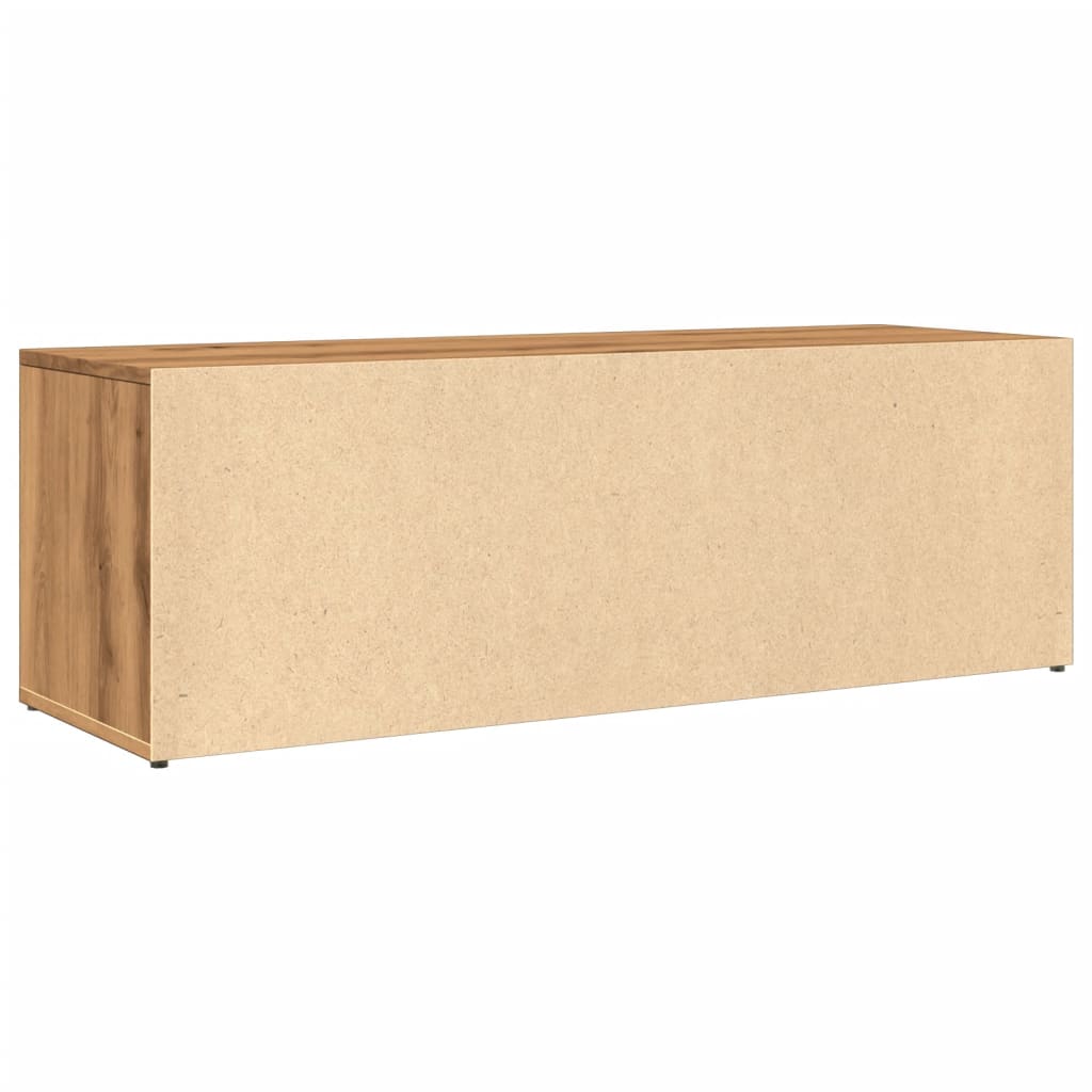 vidaXL Banc de rangement à chaussures chêne artisanal 105x35x35 cm