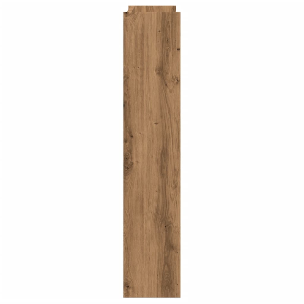vidaXL Armoire à chaussures murale chêne artisanal bois d'ingénierie