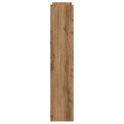 vidaXL Armoire à chaussures murale chêne artisanal bois d'ingénierie