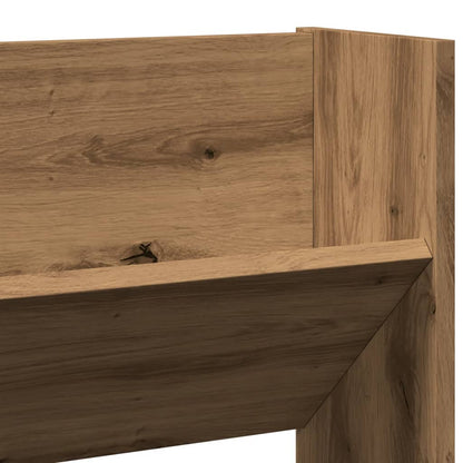 vidaXL Armoire à chaussures murale chêne artisanal bois d'ingénierie