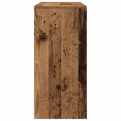 vidaXL Bureau vieux bois 102,5x35x75 cm bois d'ingénierie