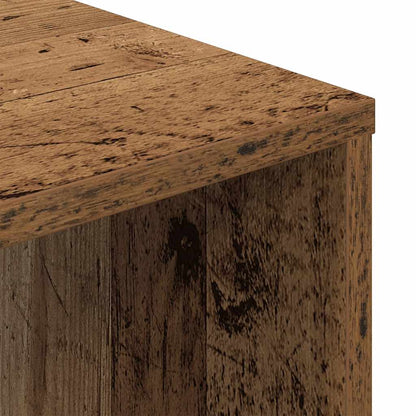 vidaXL Bureau vieux bois 102,5x35x75 cm bois d'ingénierie