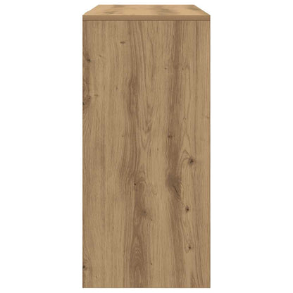 vidaXL Bureau chêne artisanal 102,5x35x75 cm bois d'ingénierie