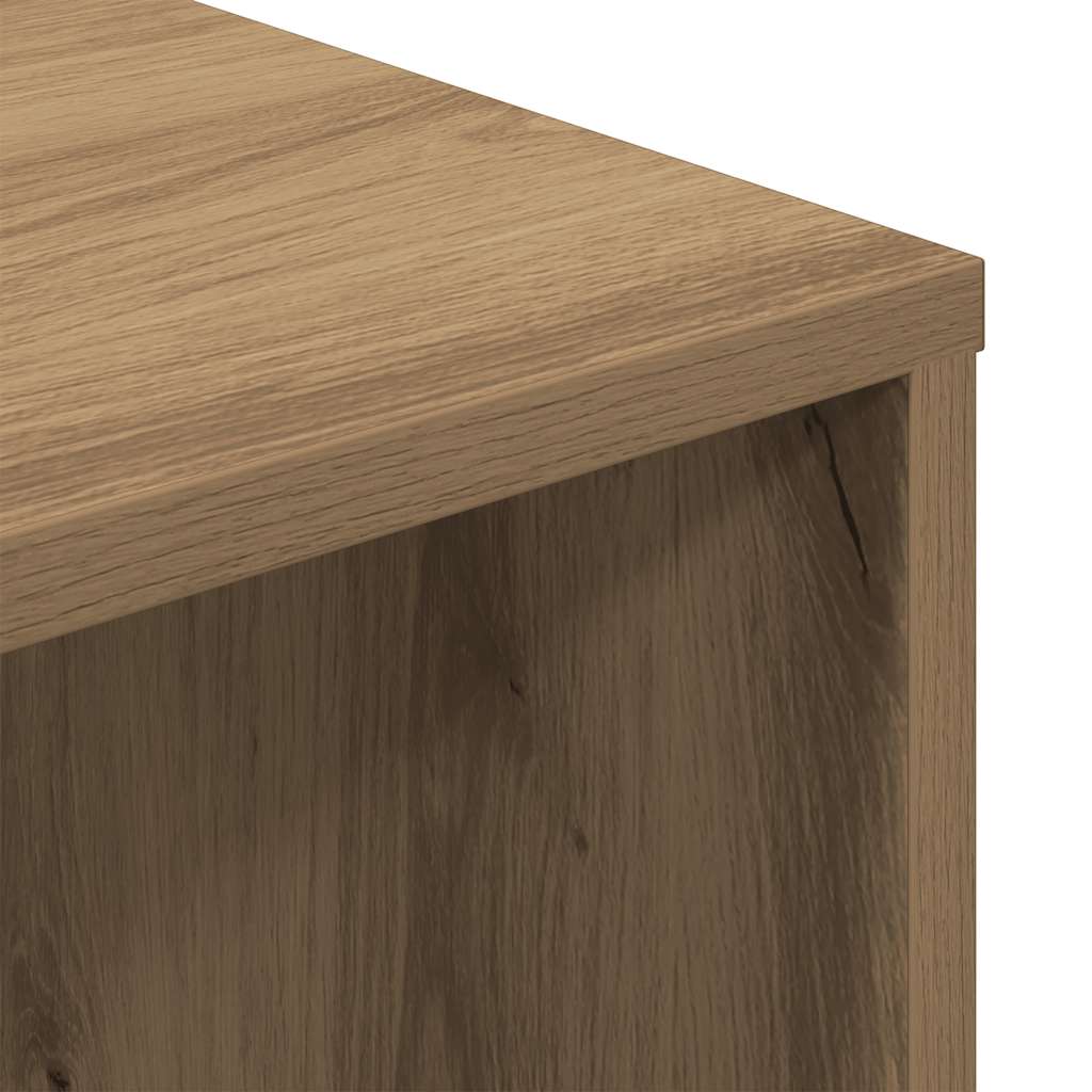 vidaXL Bureau chêne artisanal 102,5x35x75 cm bois d'ingénierie