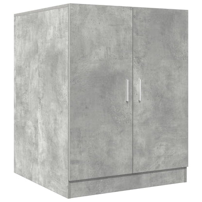 vidaXL Meuble pour machine à laver Gris béton 70,5x71,5x91,5 cm